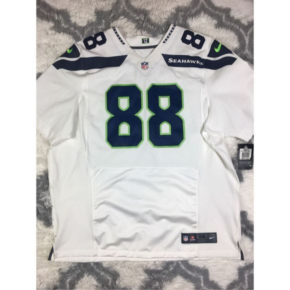 Nike ELITE Seahawks Jimmy GRAHAM #88 OnField NFL Jersey Size 56$295